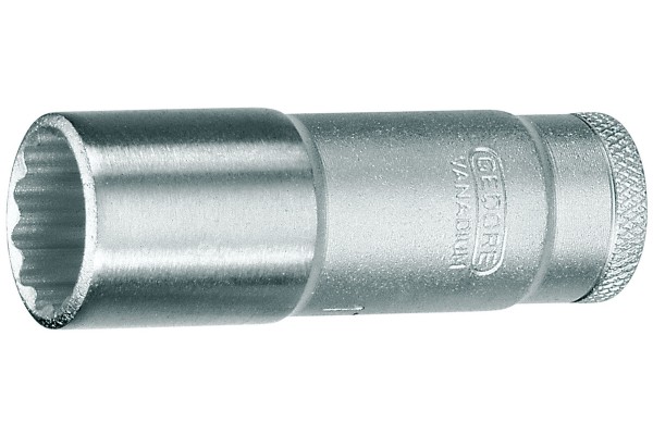 GEDORE Steckschlüsseleinsatz 3/8" UD-Profil lang metrisch 10-22mm D 30 L