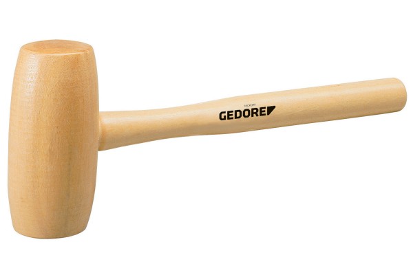 GEDORE Holzhammer aus Weißbuchenholz Ø 70mm 228-70 228-70