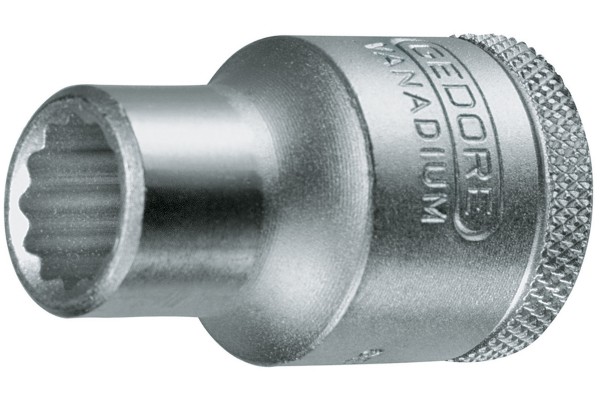 GEDORE Steckschlüsseleinsatz 1/2" 12-kant UD-Profil metrisch 8-36mm D 19