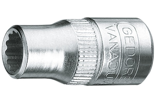 GEDORE Steckschlüsseleinsatz 1/4" UD-Profil metrisch 4-14mm D 20