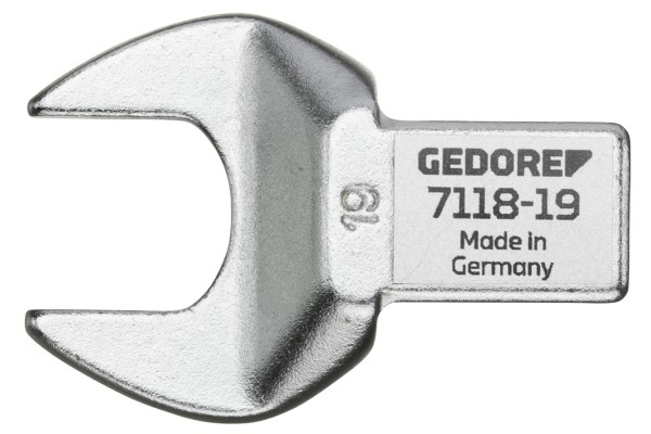 GEDORE Einsteckmaulschlüssel SE 9x12 7-19mm 7112